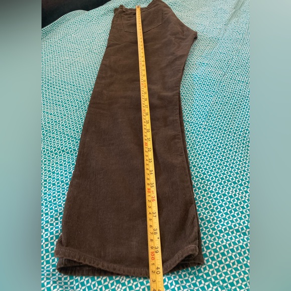 Rag and Bone corduroy button closure men pants size 33 brown - Picture 10 of 15